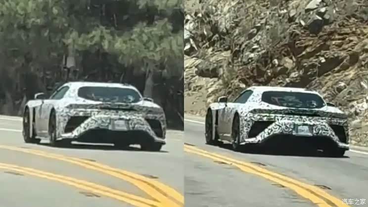 V8发动机+混动系统 定位旗舰超跑 雷克萨斯LFR最新谍照