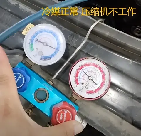 奔驰R350空调不制冷，这样维修，省下几千大洋！
